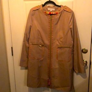 Via spiga khaki trench coat